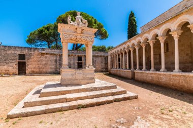 Santa Maria di Cerrate Manastırı, Lecce Bölgesi, İtalya