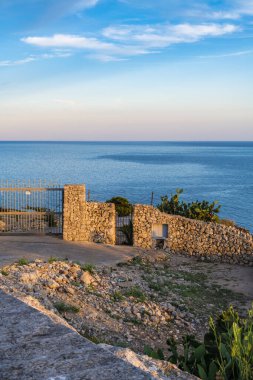 Santa Maria di Leuca 'nın manzarası, Salento, İtalya