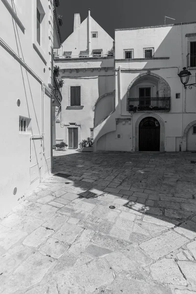 Paisaje Urbano Locorotondo Provincia Bari Italia — Foto de Stock