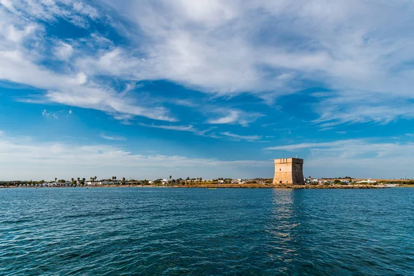 Porto Sezeryan manzaralı, Lecce ili, İtalya 