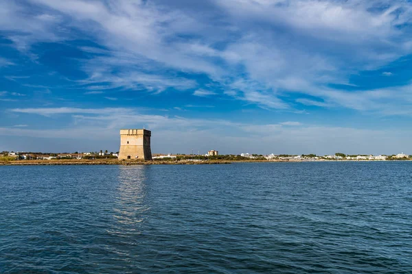 Porto Cesareo Vista Panorámica Provincia Lecce Italia — Foto de Stock