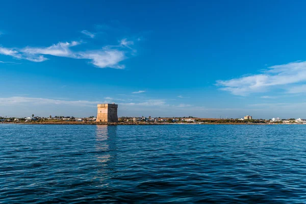 Porto Cesareo Vue Panoramique Province Lecce Italie — Photo