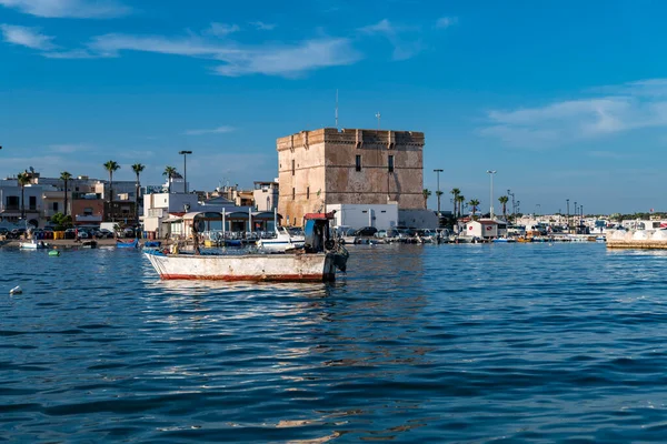 Porto Cesareo Vista Panorámica Provincia Lecce Italia —  Fotos de Stock