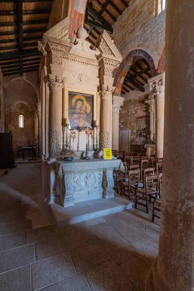 Μονή Santa Maria Cerrate Επαρχία Lecce Ιταλία — Φωτογραφία Αρχείου