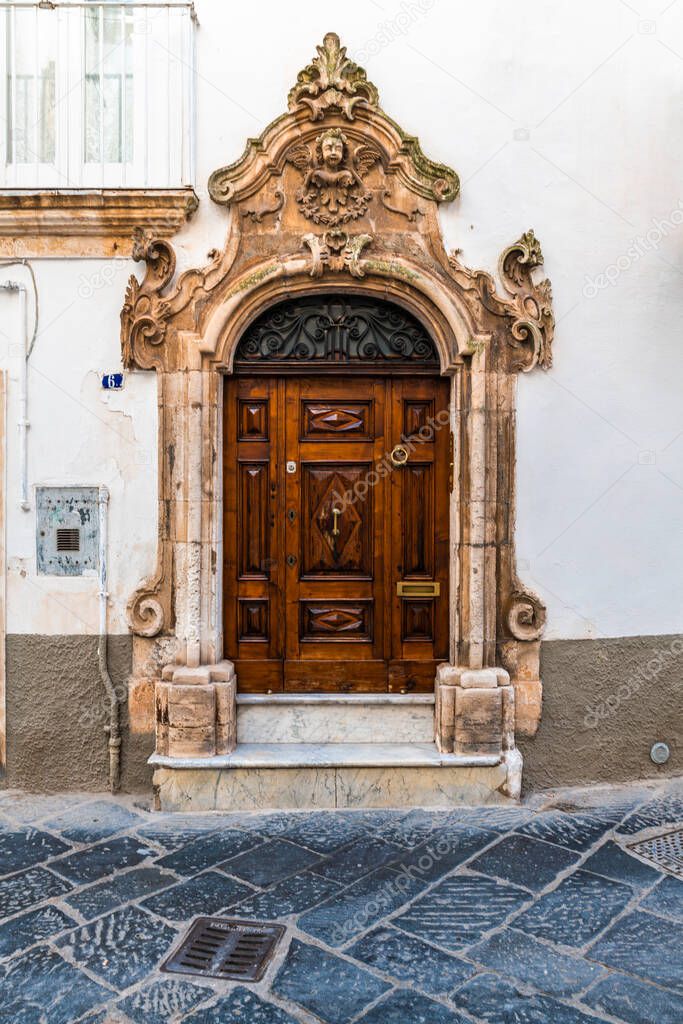 Martina Franca cityscape, Taranto, Italy 