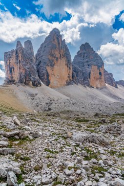 Rocky Mountain Range, Tre Cime di Lavaredo İtalya 'da.