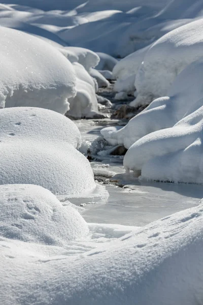 Sappada Vue Hiver Italie — Photo