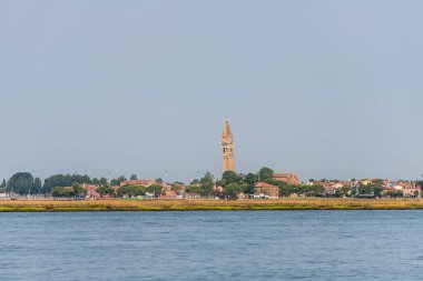 Burano Murano şehri, Venedik, İtalya 