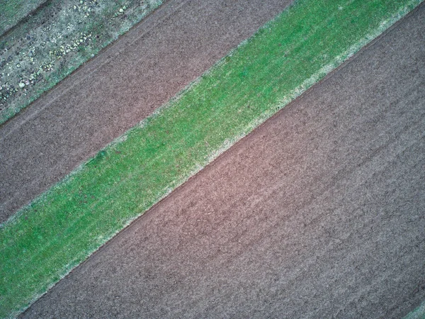 Vista Aérea Del Paisaje Rural — Foto de Stock