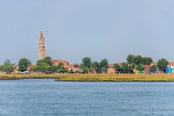 Burano Murano şehri, Venedik, İtalya 