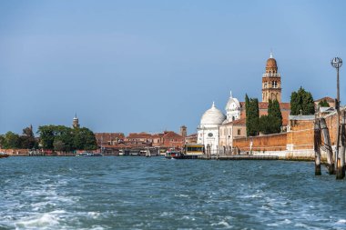 Burano Murano şehri, Venedik, İtalya 