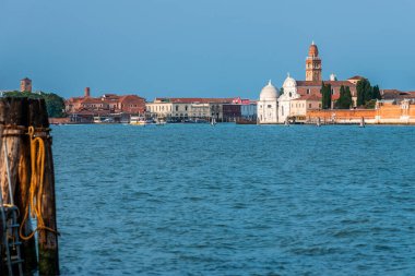Burano Murano şehri, Venedik, İtalya 