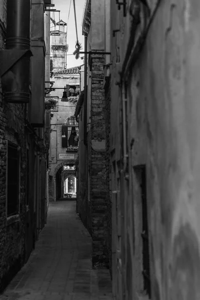 Siyah Beyaz Murano Burano Şehri Talya — Stok fotoğraf
