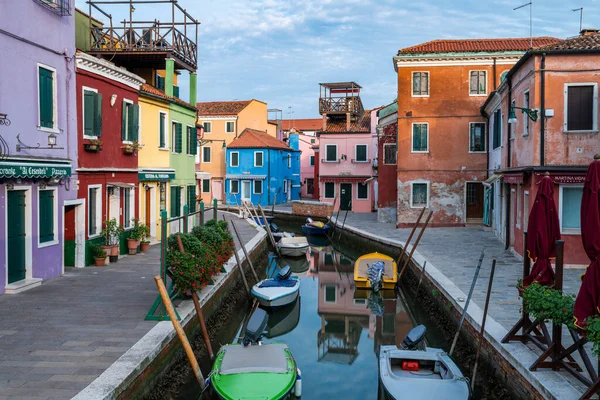 Телеканал Бурано Мурано Cityscape Венеція Італія — стокове фото