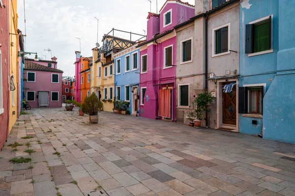 Traditional Venice Architecture Municipality Venezia Murano Burano Colorful Houses — Stock Photo, Image
