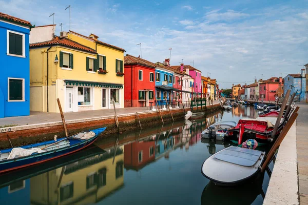 ムラーノブラノの街並み ヴェネツィア イタリア — ストック写真