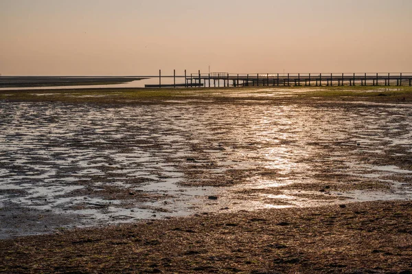 Praia Lignano Sabbiadoro Inverno — Fotografia de Stock