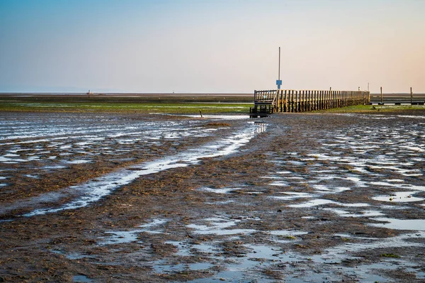 Praia Lignano Sabbiadoro Inverno — Fotografia de Stock