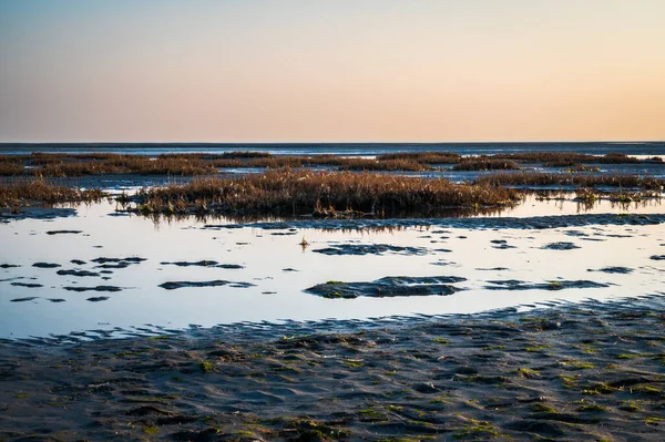 Het Strand Van Lignano Sabbiadoro Winter — Stockfoto