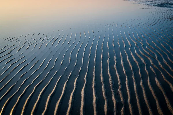 Пляж Линьяно Саббьядоро Зимой — стоковое фото
