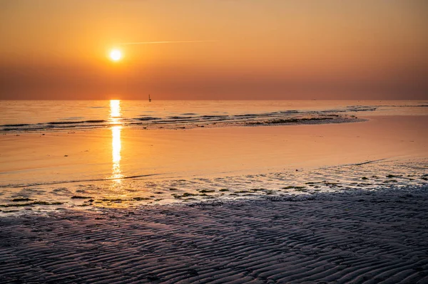 View Beautiful Sunset Beach — Stock Photo, Image