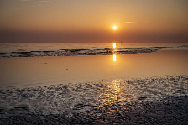 View Beautiful Sunset Beach — Stock Photo, Image