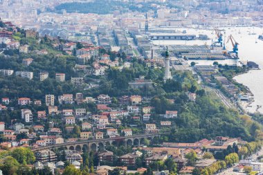 Barcolana 'nın havadan görünüşü