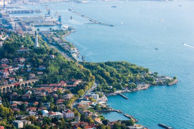 Trieste körfezi ve Barcolana ırkı. İtalya