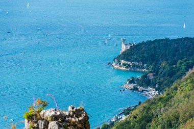 Trieste körfezi ve Barcolana ırkı. İtalya