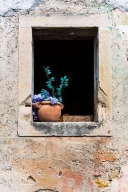 Eski Vittorio Veneto 'nun manzarası