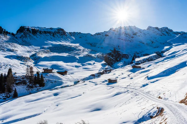 Imagen Panorámica Del Seiser Alm Alpe Siusi Los Dolomitas Italia —  Fotos de Stock