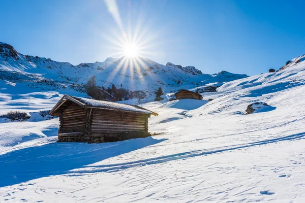 Immagine Panoramica Dell Alpe Siusi Nelle Dolomiti Italia — Foto Stock