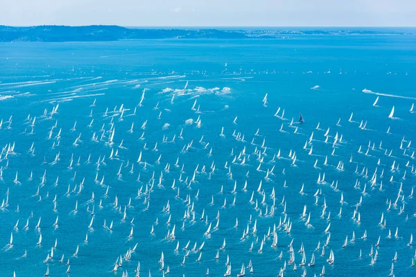 Golfo Trieste Corrida Barcolana Itália — Fotografia de Stock