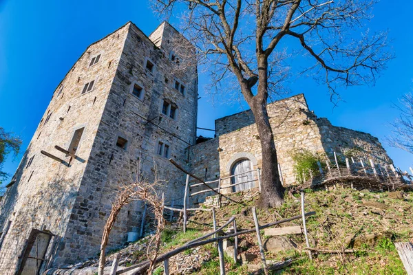 Slotten Zucco Och Cuccagna Ligger Ett Område Med Högt Arkeologiskt — Stockfoto