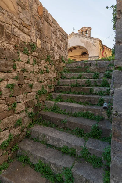 Castelos Zucco Cuccagna Estão Localizados Uma Área Alto Valor Arqueológico — Fotografia de Stock