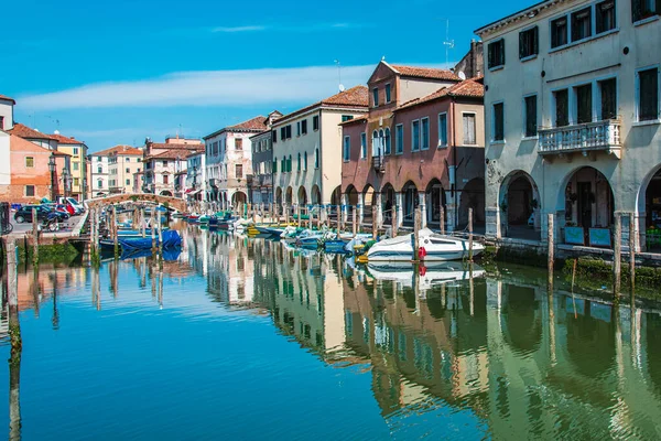 Chioggia Een Gemeente Italiaanse Provincie Venetië Regio Venetie Telt 373 — Stockfoto