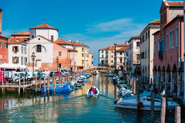 Chioggia Een Gemeente Italiaanse Provincie Venetië Regio Venetie Telt 373 — Stockfoto