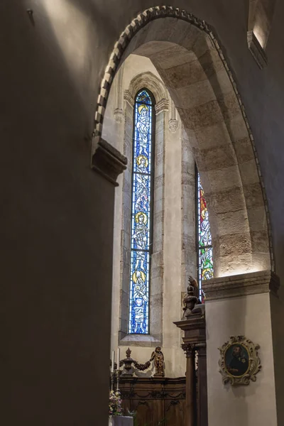 Внутрішня Частина Собору Гемона Дель Фріулі — стокове фото