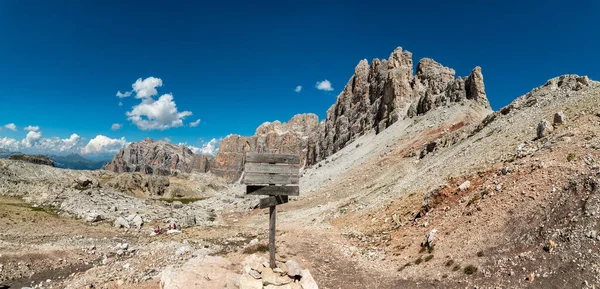 Prachtig Uitzicht Tofane Tofana Rozes Dolomieten Italië Europa — Stockfoto