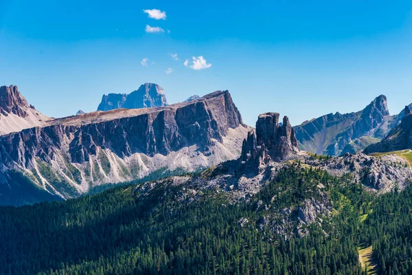 Prachtig Uitzicht Tofane Tofana Rozes Dolomieten Italië Europa — Stockfoto