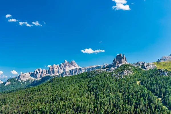Bella Vista Sulle Tofane Tofana Rozes Nelle Dolomiti Italia Europa — Foto Stock