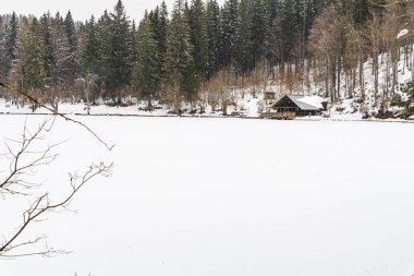 Friuli Venezia Giulia, İtalya 'da dondurucu kış