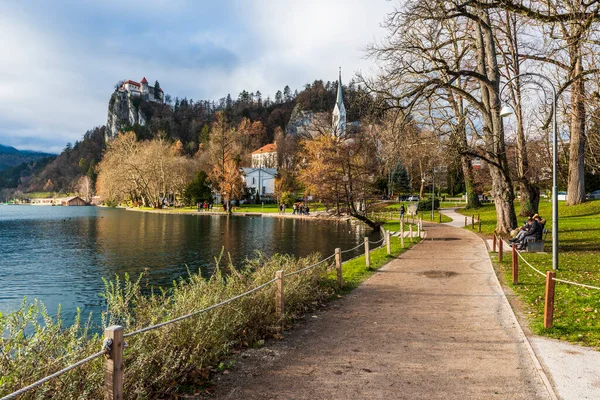 Beautiful View Lake Bled — Stock Photo, Image