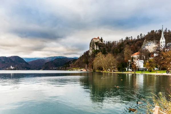 Beautiful View Lake Bled Slovenia Bled Slovenia — Stock Photo, Image