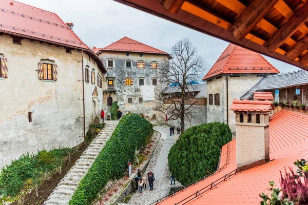 Kan Slovenya Nın Eski Kenti — Stok fotoğraf