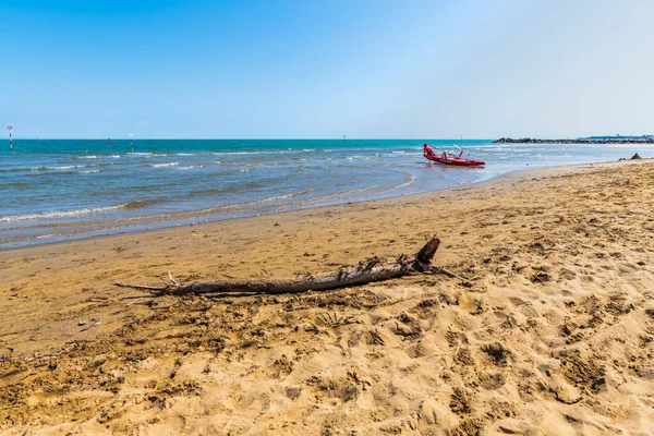 Сценічна Зйомка Пляжу Блакитного Моря Італії — стокове фото