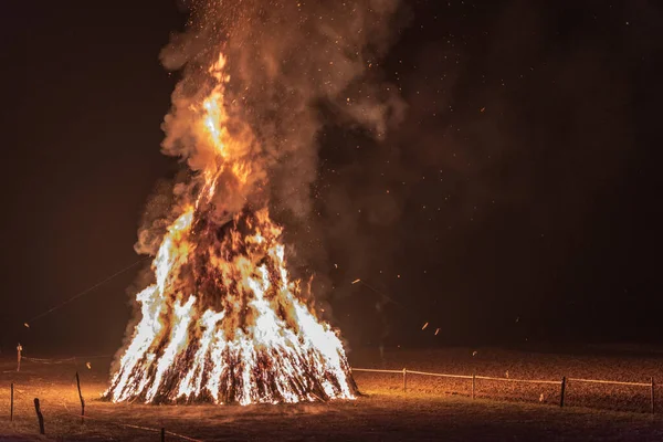 Epiphany Fires Friuli — Stock Photo, Image