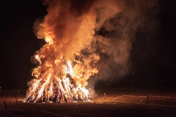 Fuegos Epifanía Friuli —  Fotos de Stock