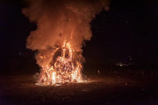Epiphany Fires Friuli — Stock Photo, Image