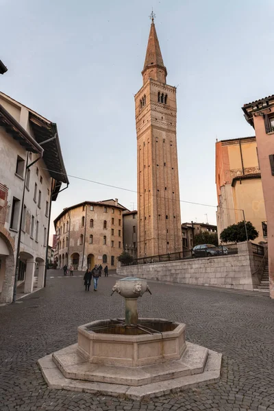 Pordenone Itália Janeiro 2019 Vista Panorâmica Arquitetura Cidade Antiga Itália — Fotografia de Stock